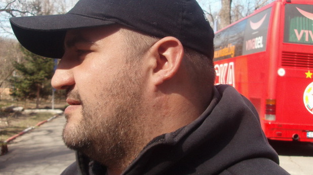 Емо Луканката, фен на ЦСКА Емо Луканката, фен на ЦСКА