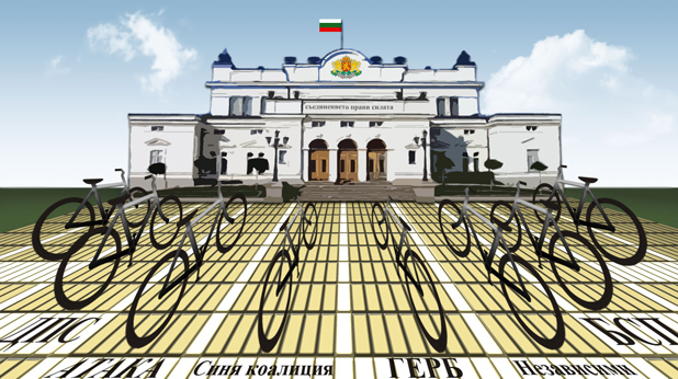 Карикатура велисипеди Карикатура велисипеди