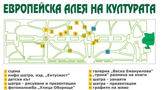 алея на културата алея на културата