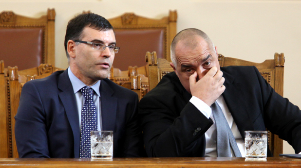 Симеон Дянков и Бойко Борисов Симеон Дянков и Бойко Борисов