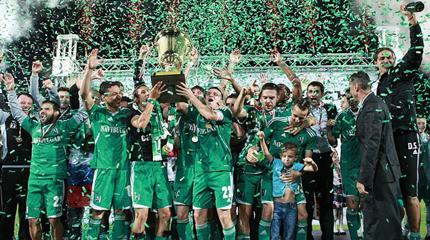 Лудогорец - шампион на "А" група и носител на Купата на България за сезон 2011/12 Лудогорец - шампион на "А" група и носител на Купата на България за сезон 2011/12