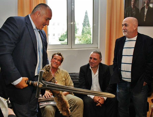 Бойко Борисов и Арнолд Шварценегер Бойко Борисов и Арнолд Шварценегер