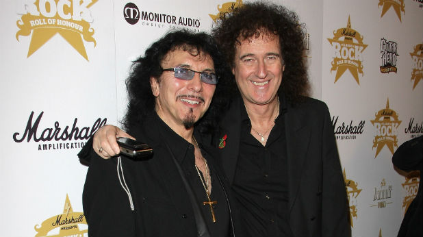 Tony Iommi Brian May Tony Iommi Brian May