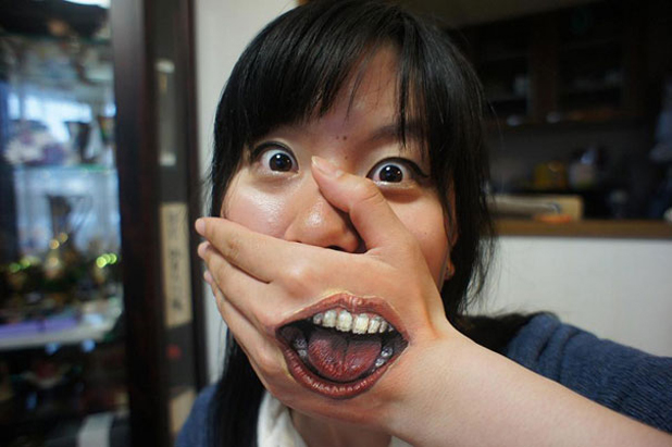 realistic body art realistic body art