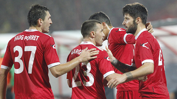 цска радост след 1-0 на бруно морейра срещу Берое - октомври 2013 цска радост след 1-0 на бруно морейра срещу Берое - октомври 2013