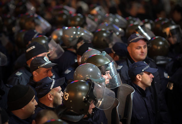 12 ноември, полиция, протести, робокопи 12 ноември, полиция, протести, робокопи