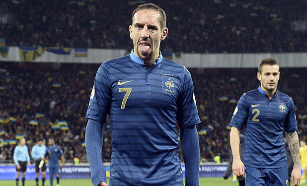 рибери - украйна - франция 2-0, бараж, ноември 2013 рибери - украйна - франция 2-0, бараж, ноември 2013