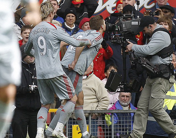 стиви джи 2009 при 4-1 на трафорд стиви джи 2009 при 4-1 на трафорд