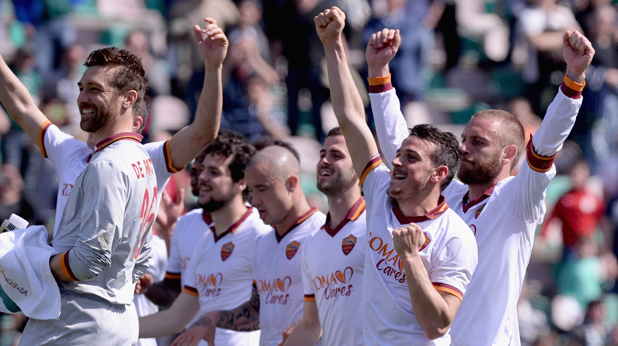 Рома след 2:0 в Сасуоло Рома след 2:0 в Сасуоло