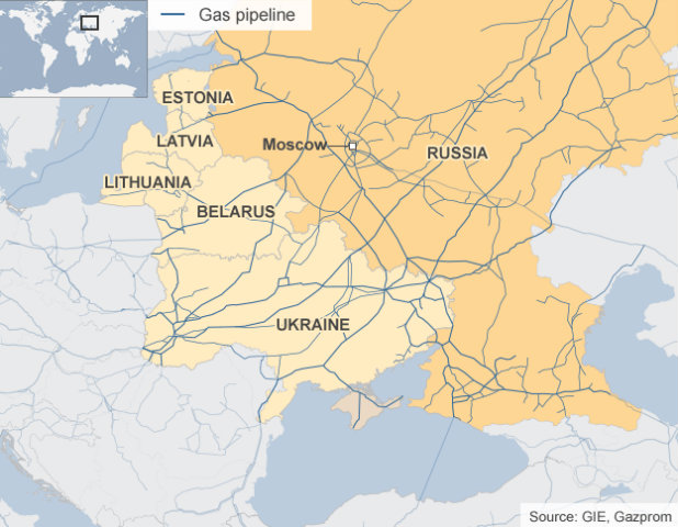 Газопроводи Русия - Украйна Газопроводи Русия - Украйна