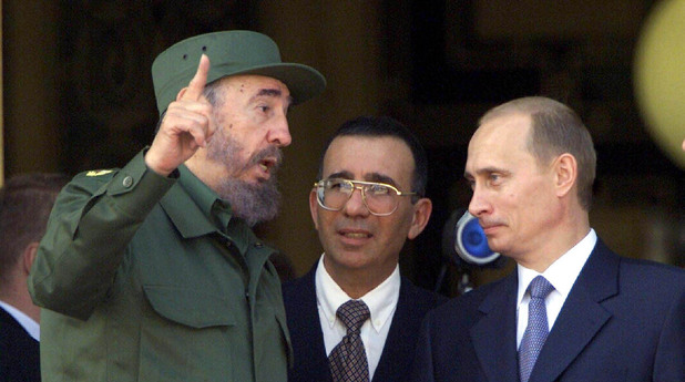 Путин и Кастро Путин и Кастро