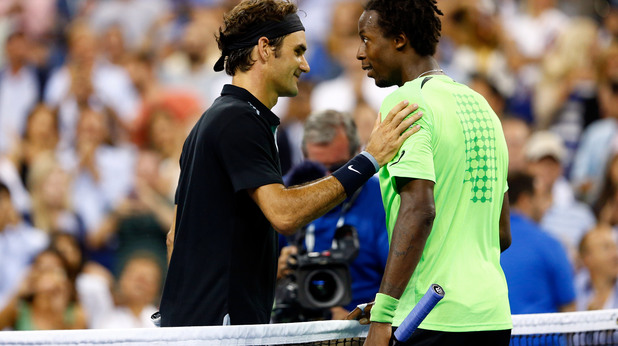 федерер и монфис на us open 2014 федерер и монфис на us open 2014