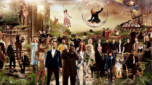 Участниците в клипа на BBC Music God Only Knows Участниците в клипа на BBC Music God Only Knows