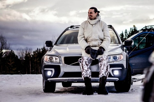Златан Ибрахимович в реклама на Volvo Златан Ибрахимович в реклама на Volvo
