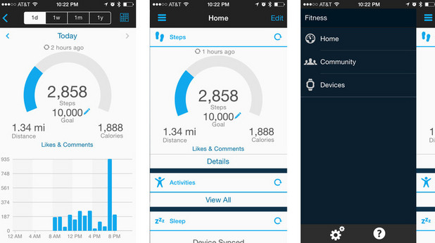 Софтуер за гривна Garmin Vivofit Софтуер за гривна Garmin Vivofit