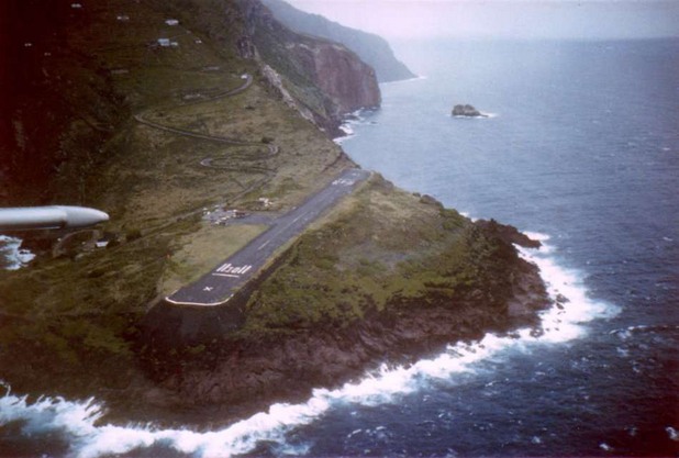 Juancho E. Yrausquin Airport, Saba Island Juancho E. Yrausquin Airport, Saba Island