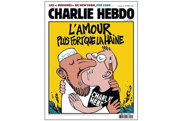Корица на списанието Charlie Hebdo Корица на списанието Charlie Hebdo
