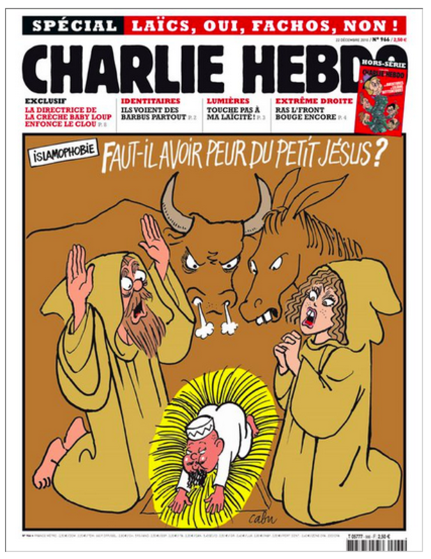 Корица на списанието Charlie Hebdo Корица на списанието Charlie Hebdo