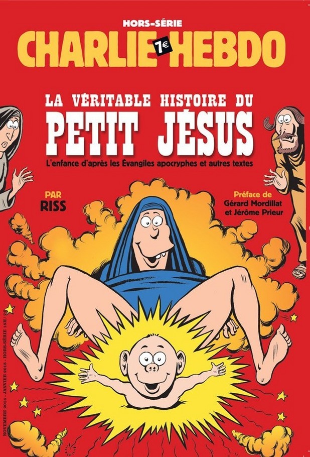 Корица на списанието Charlie Hebdo Корица на списанието Charlie Hebdo