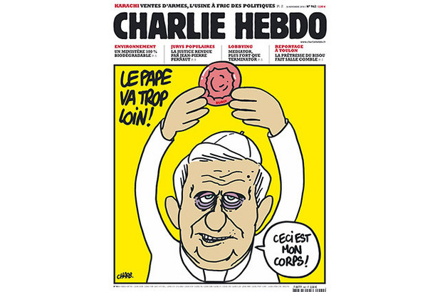 Корица на списанието Charlie Hebdo Корица на списанието Charlie Hebdo