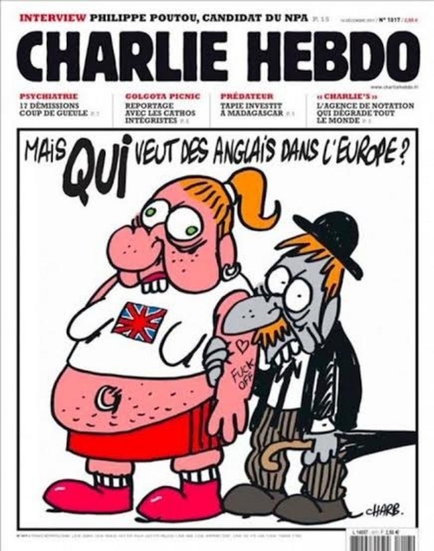 Корица на списанието Charlie Hebdo Корица на списанието Charlie Hebdo