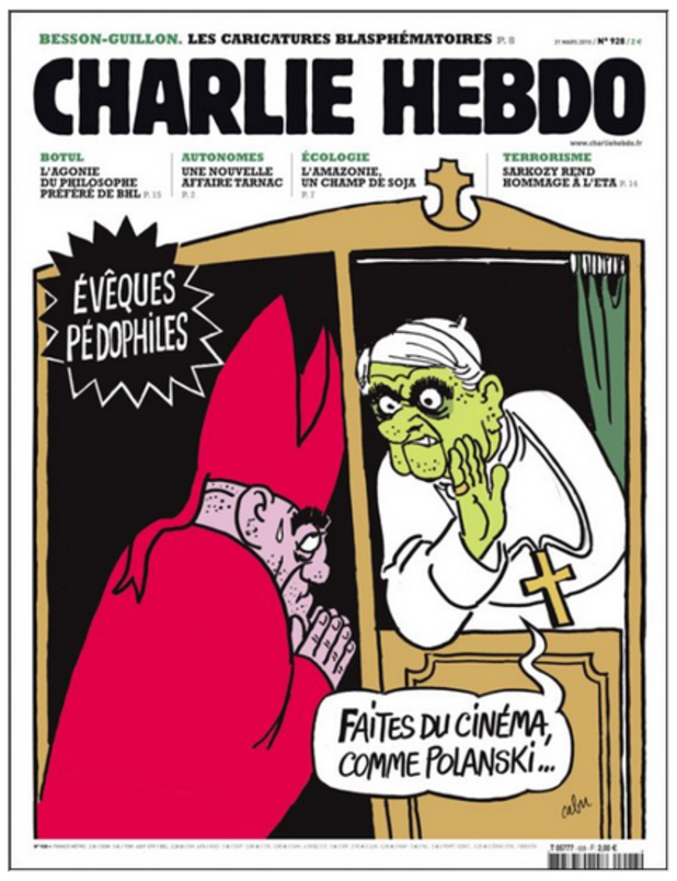 Корица на списанието Charlie Hebdo Корица на списанието Charlie Hebdo