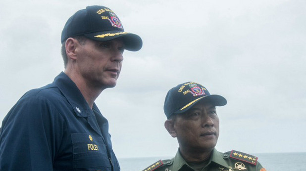 Операция за изваждане на останките на QZ8501 Операция за изваждане на останките на QZ8501
