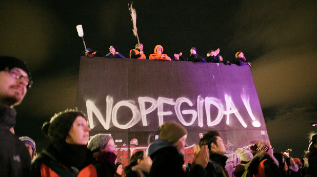 Протест срещу ПЕГИДА Протест срещу ПЕГИДА