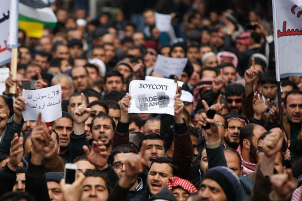 протест срещу шарли ебдо в йордания протест срещу шарли ебдо в йордания
