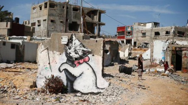 Banksy в Палестина Banksy в Палестина