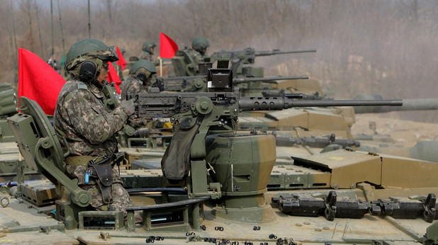 Военно учение на армията на Южна Корея Военно учение на армията на Южна Корея