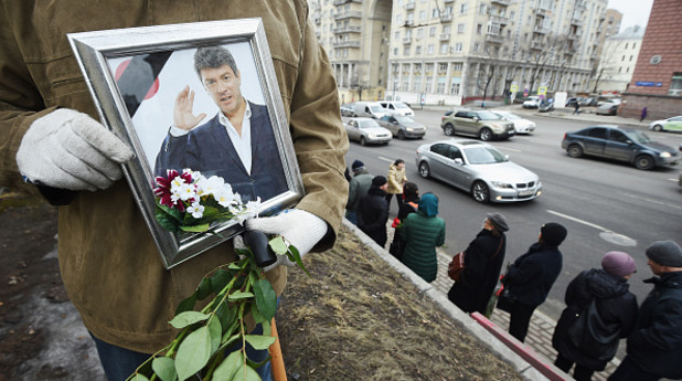 Погребението на Немцов Погребението на Немцов