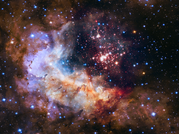 westerlund 2 видян от телескопа хъбъл westerlund 2 видян от телескопа хъбъл
