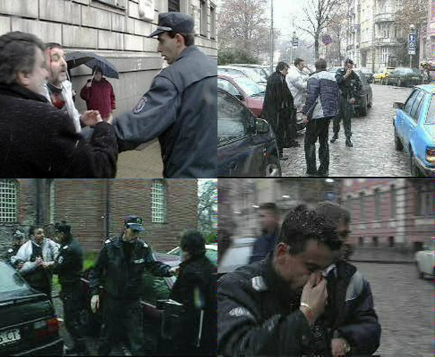 Вежди Рашидов се бие с полицай пред Столична община Вежди Рашидов се бие с полицай пред Столична община
