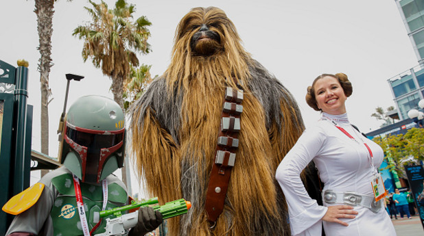 Фенове на Star Wars на фестивала Comic-con Фенове на Star Wars на фестивала Comic-con