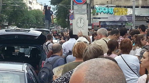 Протест в подкрепа на съдебната реформа Протест в подкрепа на съдебната реформа