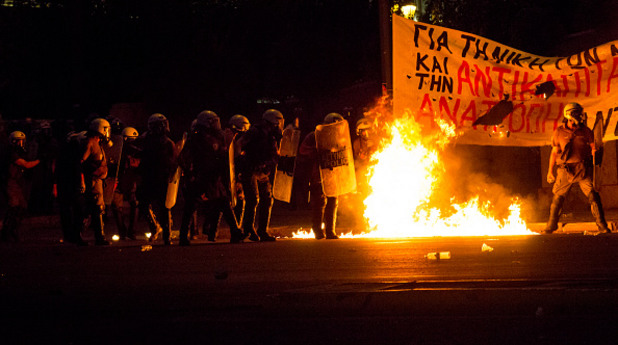гърция, протест, атина гърция, протест, атина