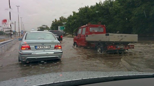 Цариградско шосе под вода Цариградско шосе под вода