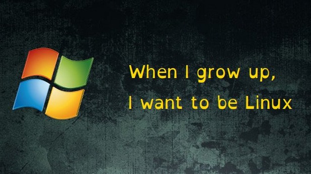 when i grow up i want to be linux when i grow up i want to be linux