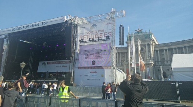 Концерт за бежанците, Виена Концерт за бежанците, Виена