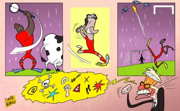 футболни карикатури, 27102015 футболни карикатури, 27102015