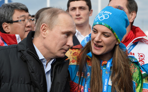 сочи 2014, елена исинбаева, владимир путин сочи 2014, елена исинбаева, владимир путин