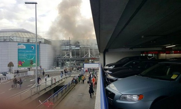 Взривове на летище Завентем в Брюксел Взривове на летище Завентем в Брюксел
