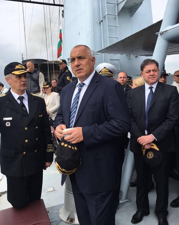 Бойко Борисов, Съвместна тренировка на ВМС и „Гранична полиция“ Бойко Борисов, Съвместна тренировка на ВМС и „Гранична полиция“