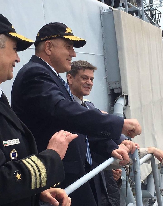 Бойко Борисов, Съвместна тренировка на ВМС и „Гранична полиция“ Бойко Борисов, Съвместна тренировка на ВМС и „Гранична полиция“
