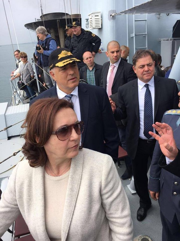 Бойко Борисов, Съвместна тренировка на ВМС и „Гранична полиция“ Бойко Борисов, Съвместна тренировка на ВМС и „Гранична полиция“