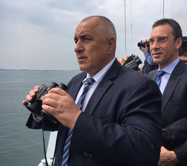 Бойко Борисов, Съвместна тренировка на ВМС и „Гранична полиция“ Бойко Борисов, Съвместна тренировка на ВМС и „Гранична полиция“