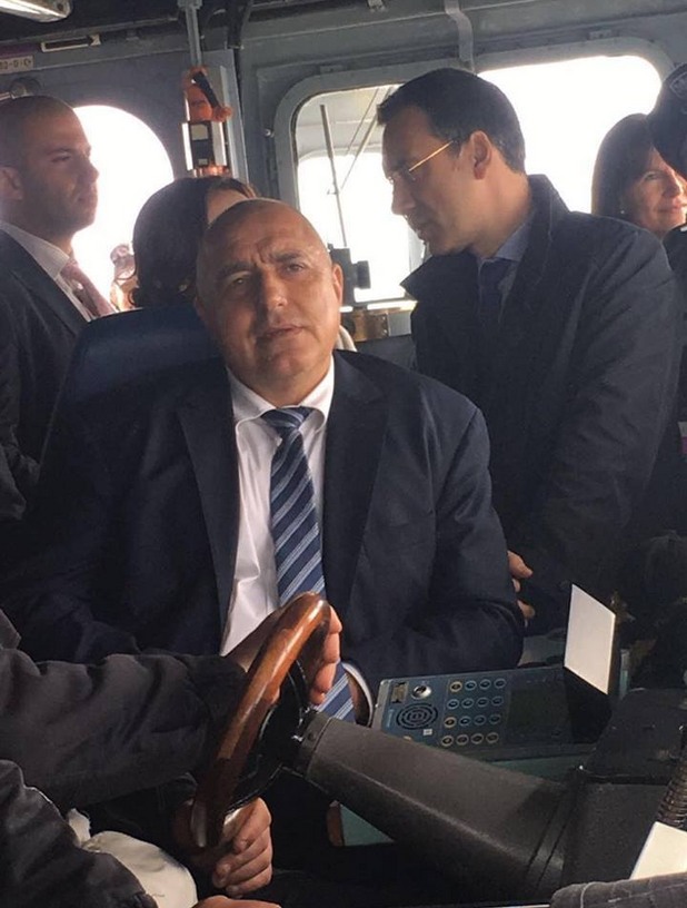 Бойко Борисов, Съвместна тренировка на ВМС и „Гранична полиция“ Бойко Борисов, Съвместна тренировка на ВМС и „Гранична полиция“