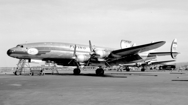 Super Constellation на американската авиокомпания Flying Tiger Line Super Constellation на американската авиокомпания Flying Tiger Line