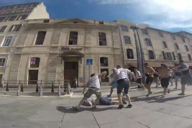 евро 2016, хулигани, gopro евро 2016, хулигани, gopro